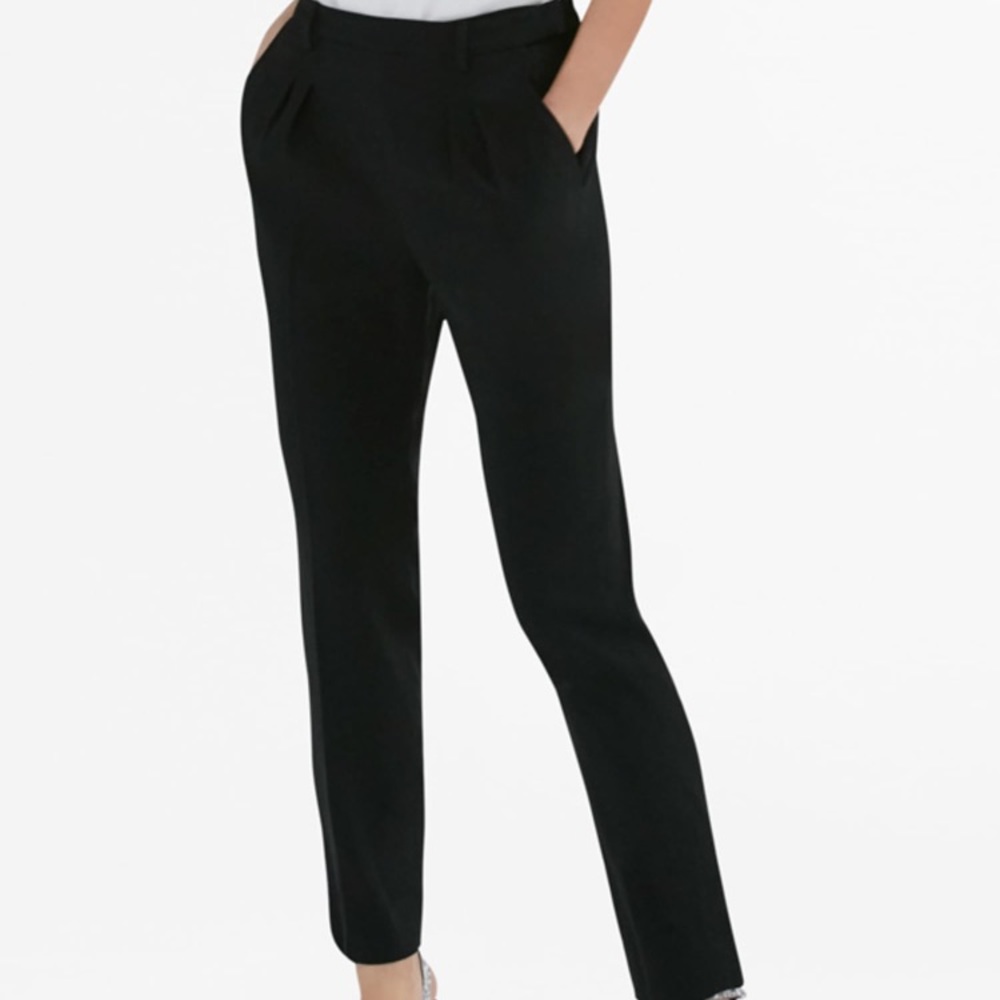 MM Lafleur Nakamura Trouser Black Pleated Sz 6